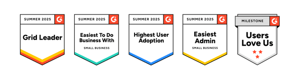 G2 Summer 2025 badges